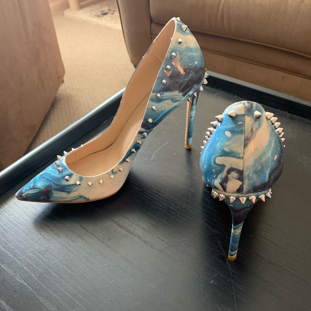 Studded Heels - Picture 2 of 2